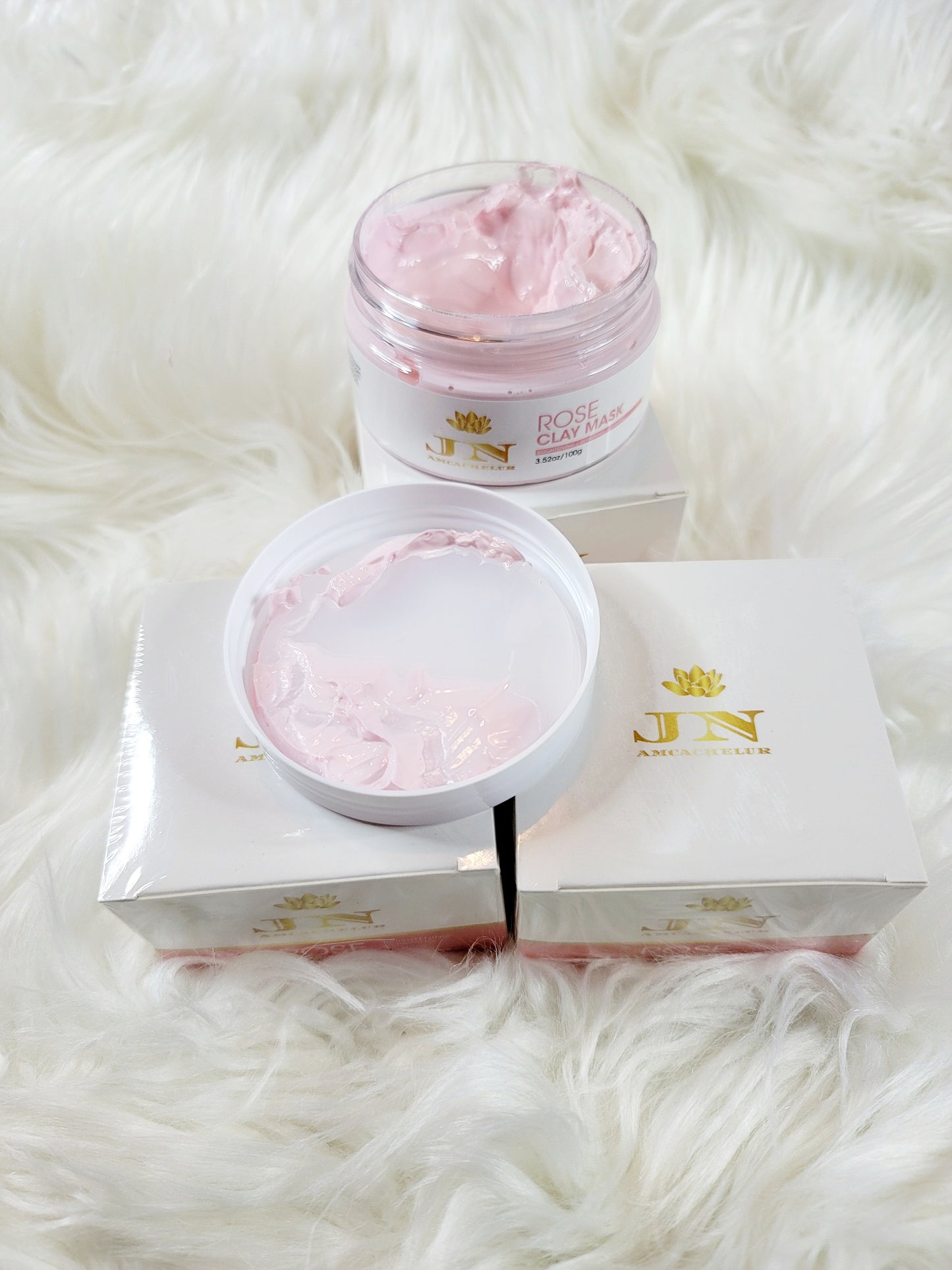 JNA Face Mask Rose Clay mask.