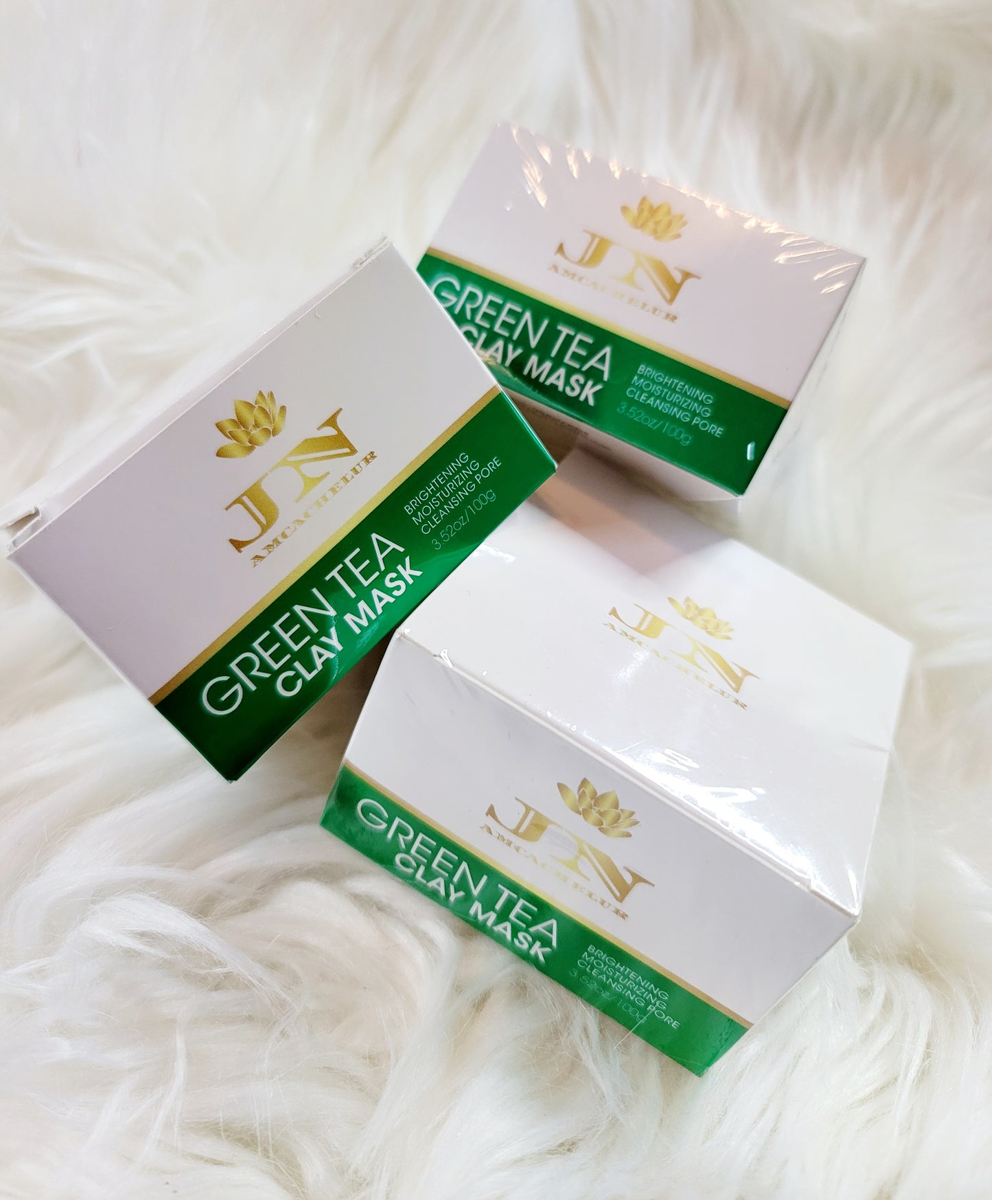 JNA face mask Green tea Clay mask.