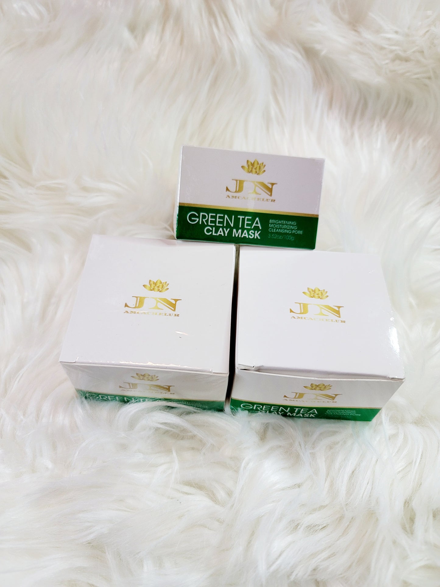 JNA face mask Green tea Clay mask.