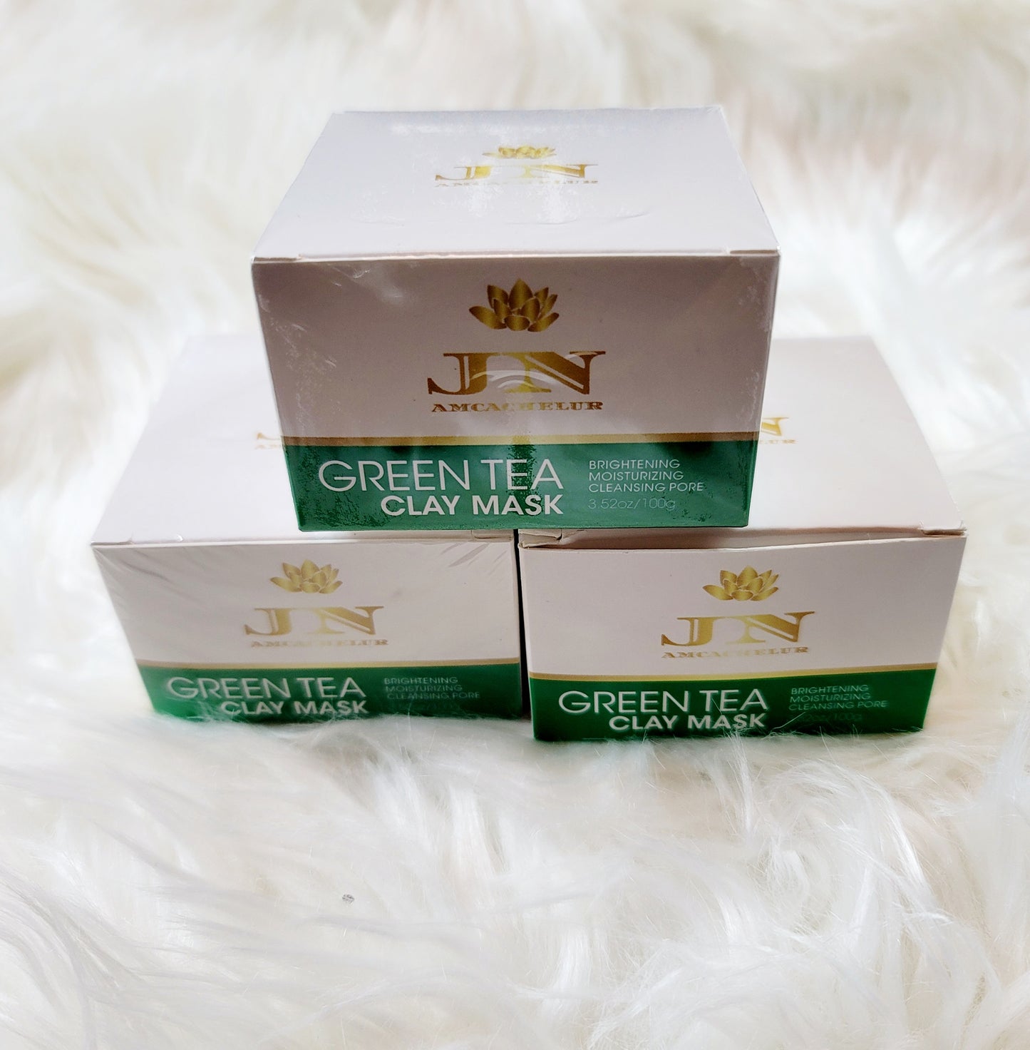 JNA face mask Green tea Clay mask.