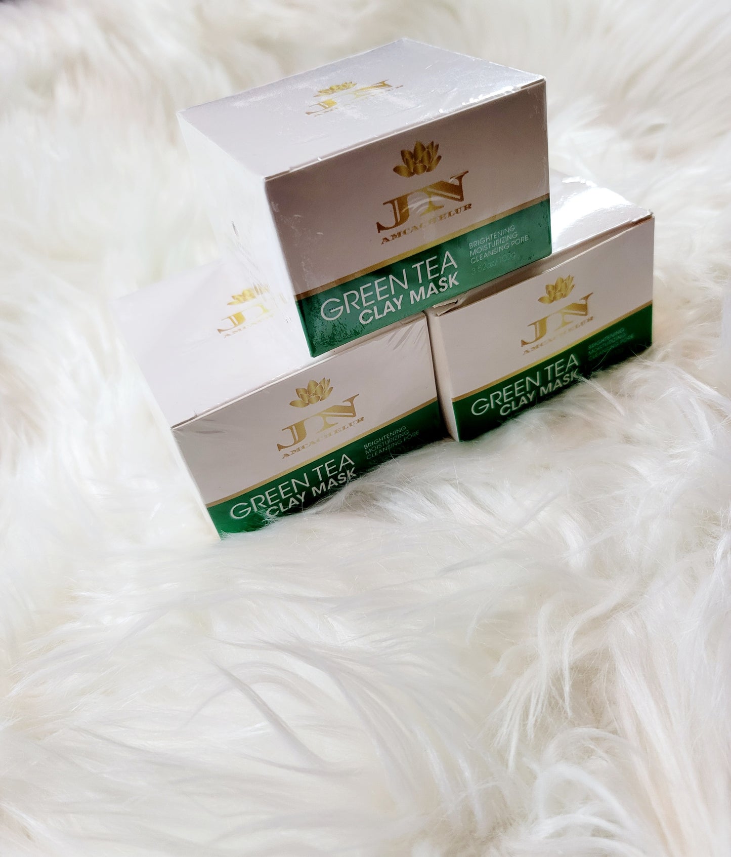 JNA face mask Green tea Clay mask.