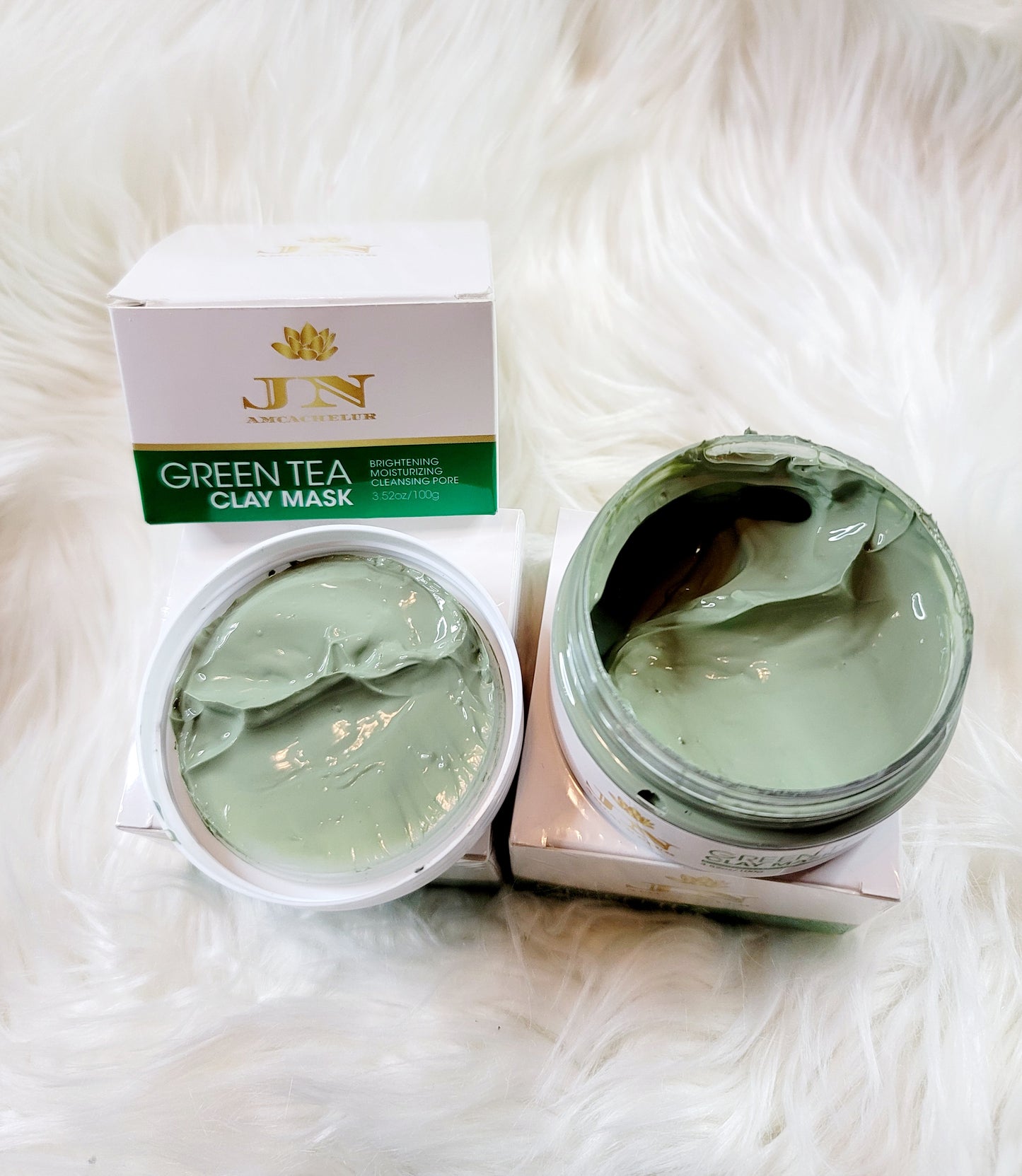 JNA face mask Green tea Clay mask.