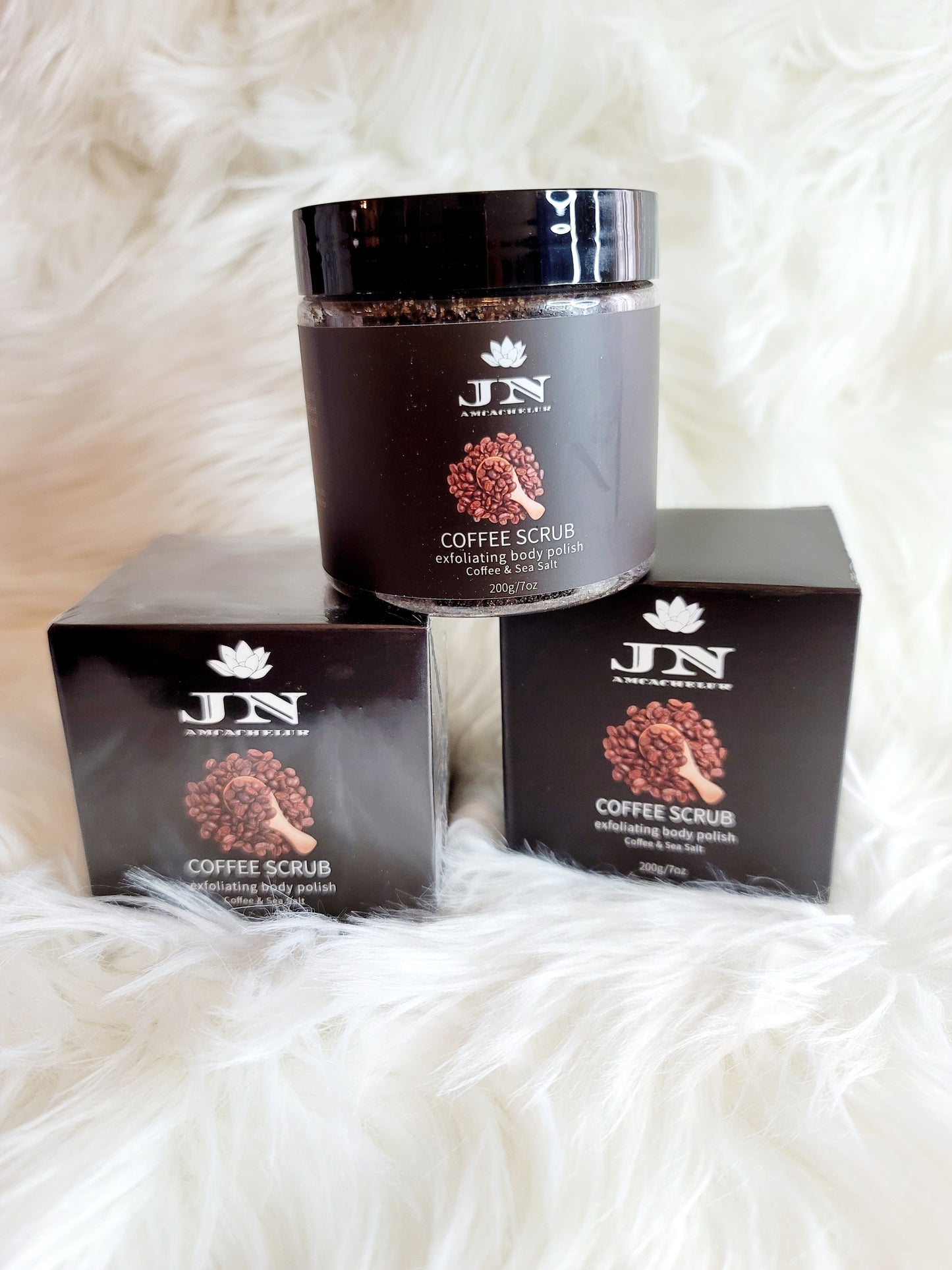 JNA Coffee body scrub.