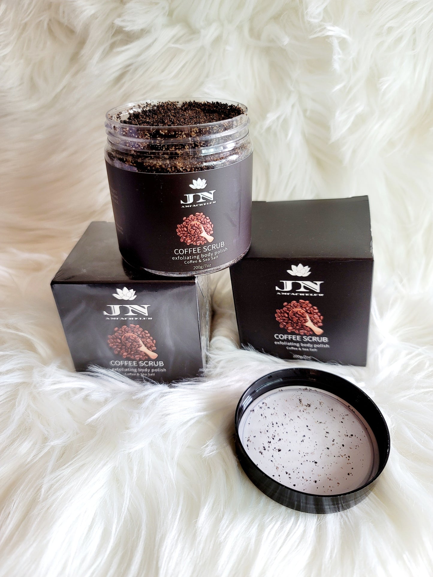 JNA Coffee body scrub.