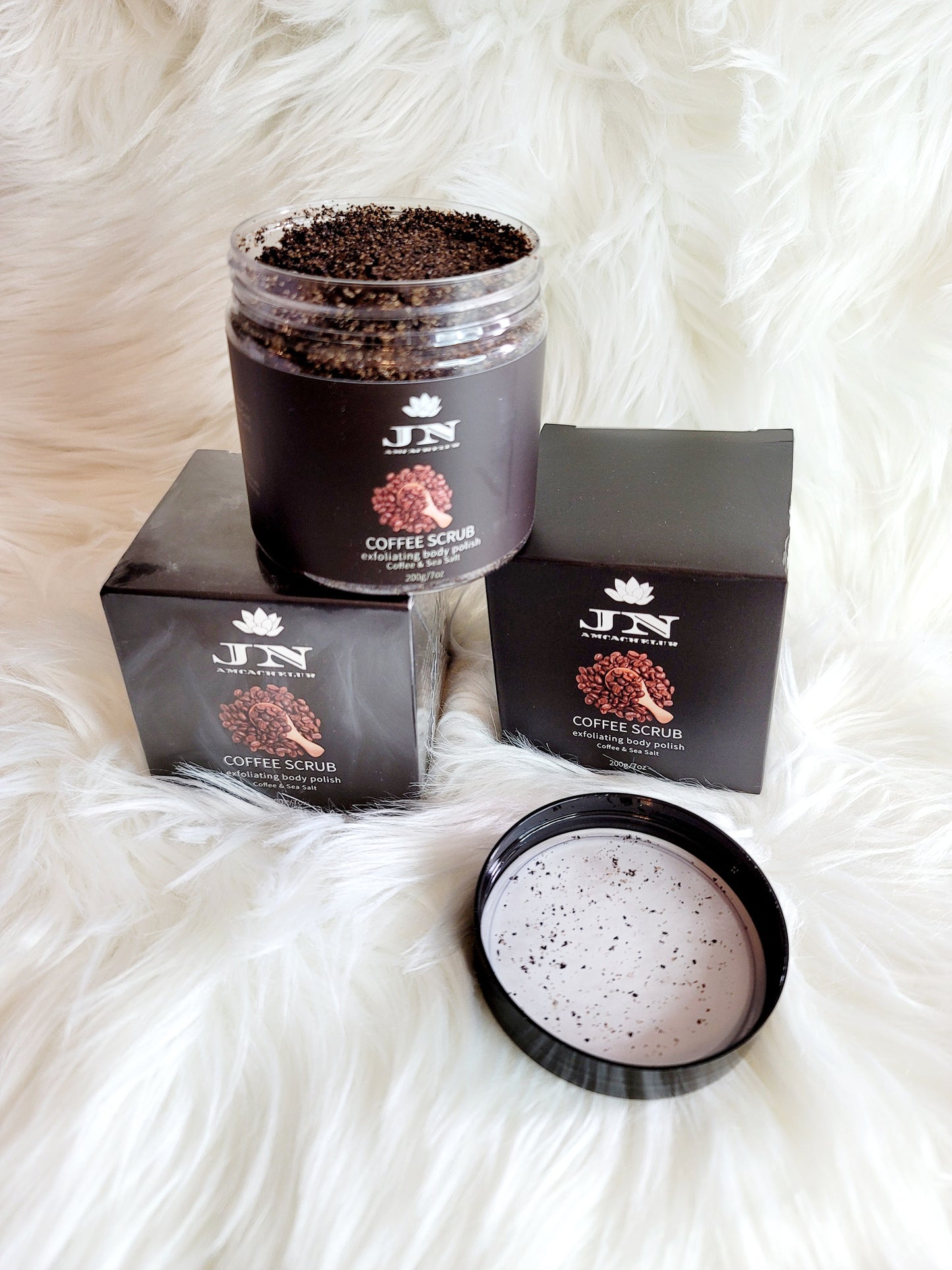 JNA Coffee body scrub.