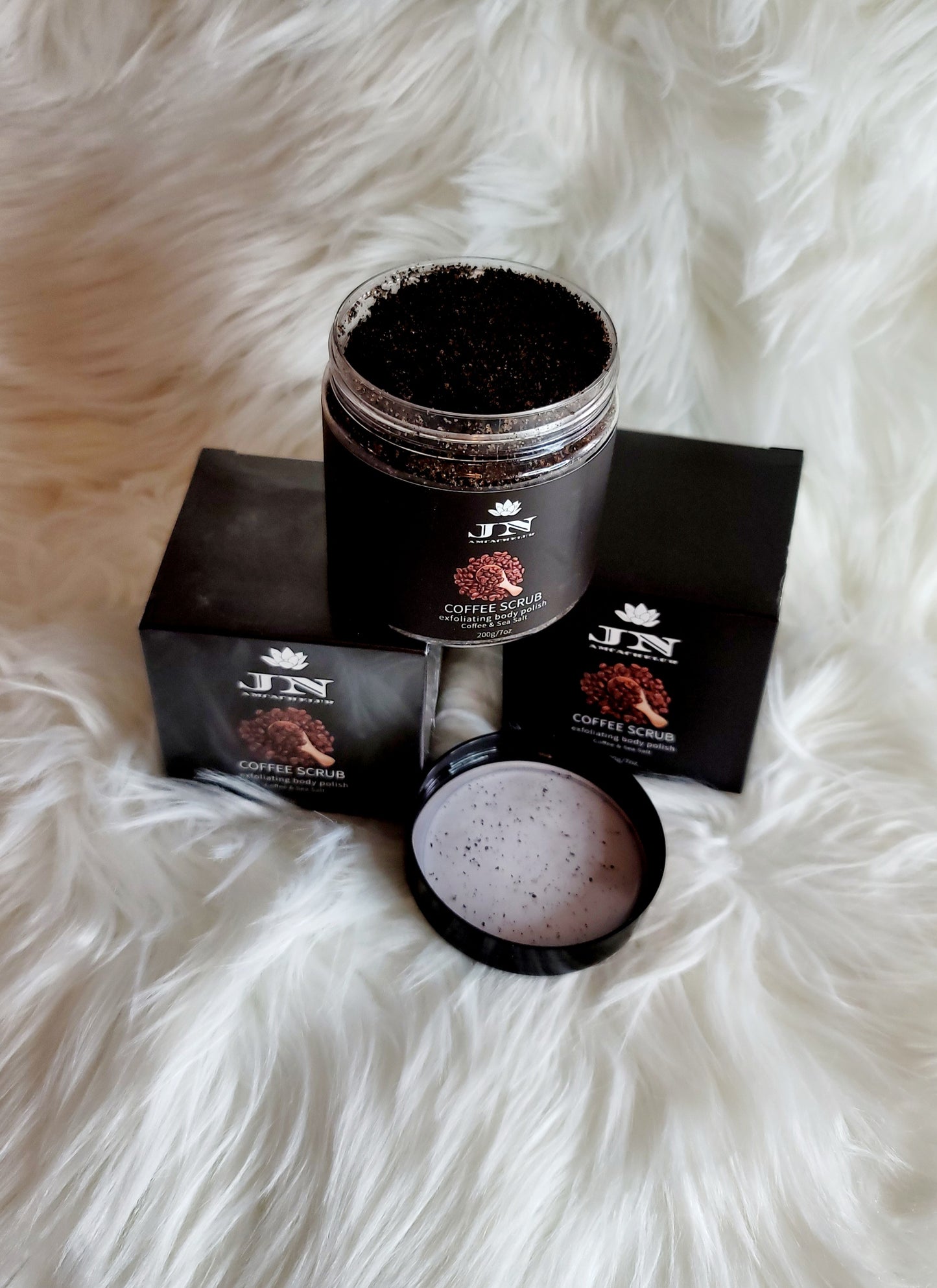JNA Coffee body scrub.