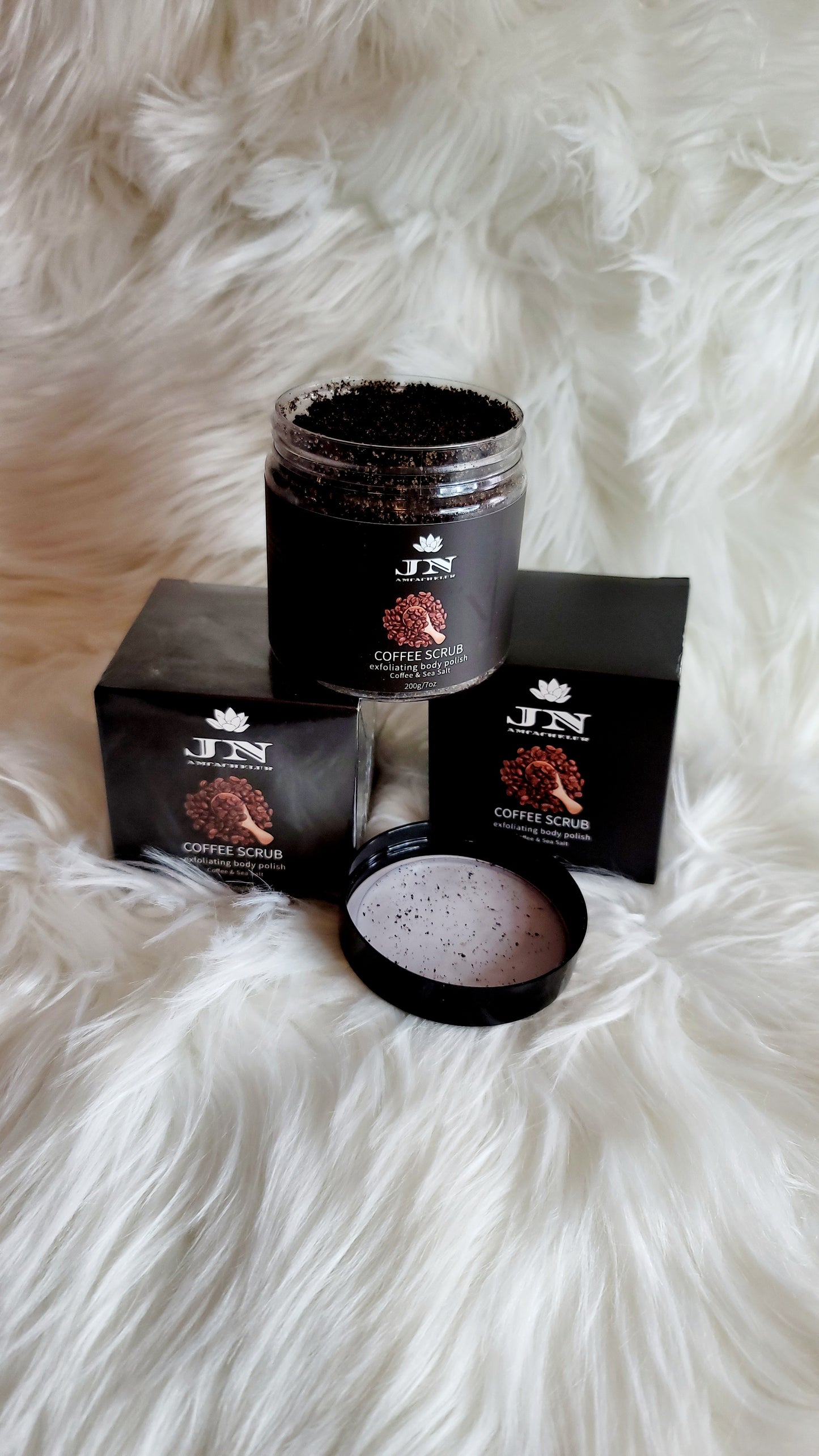 JNA Coffee body scrub.
