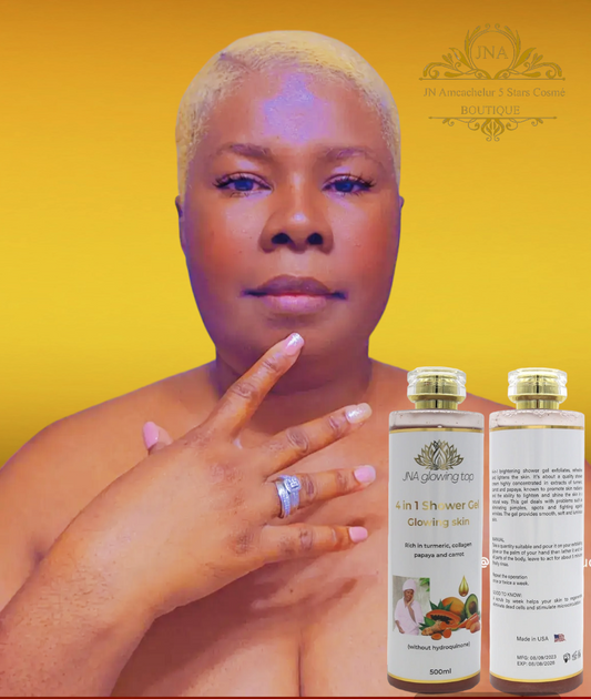 JNA Glowing Top 
4 in 1 Shower Gel Glowing