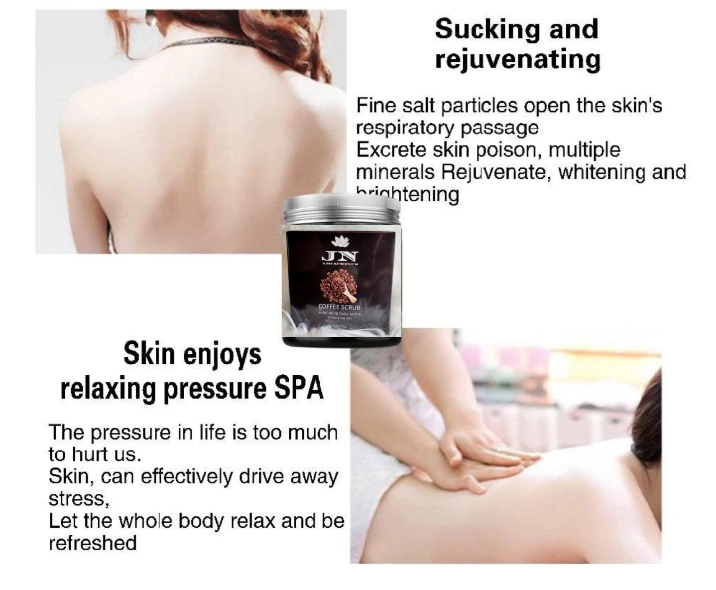 JNA Coffee body scrub.