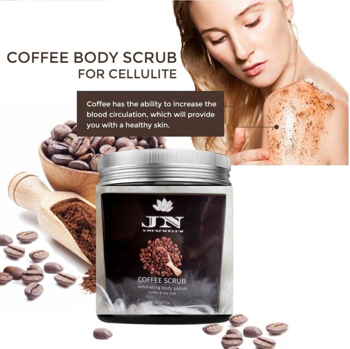 JNA Coffee body scrub.