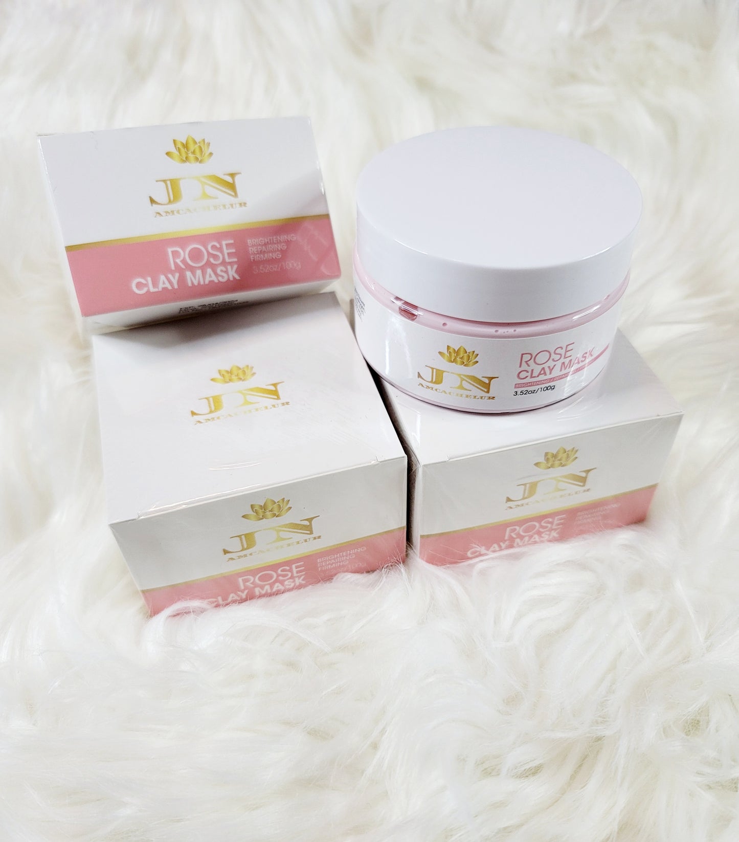 JNA Face Mask Rose Clay mask.