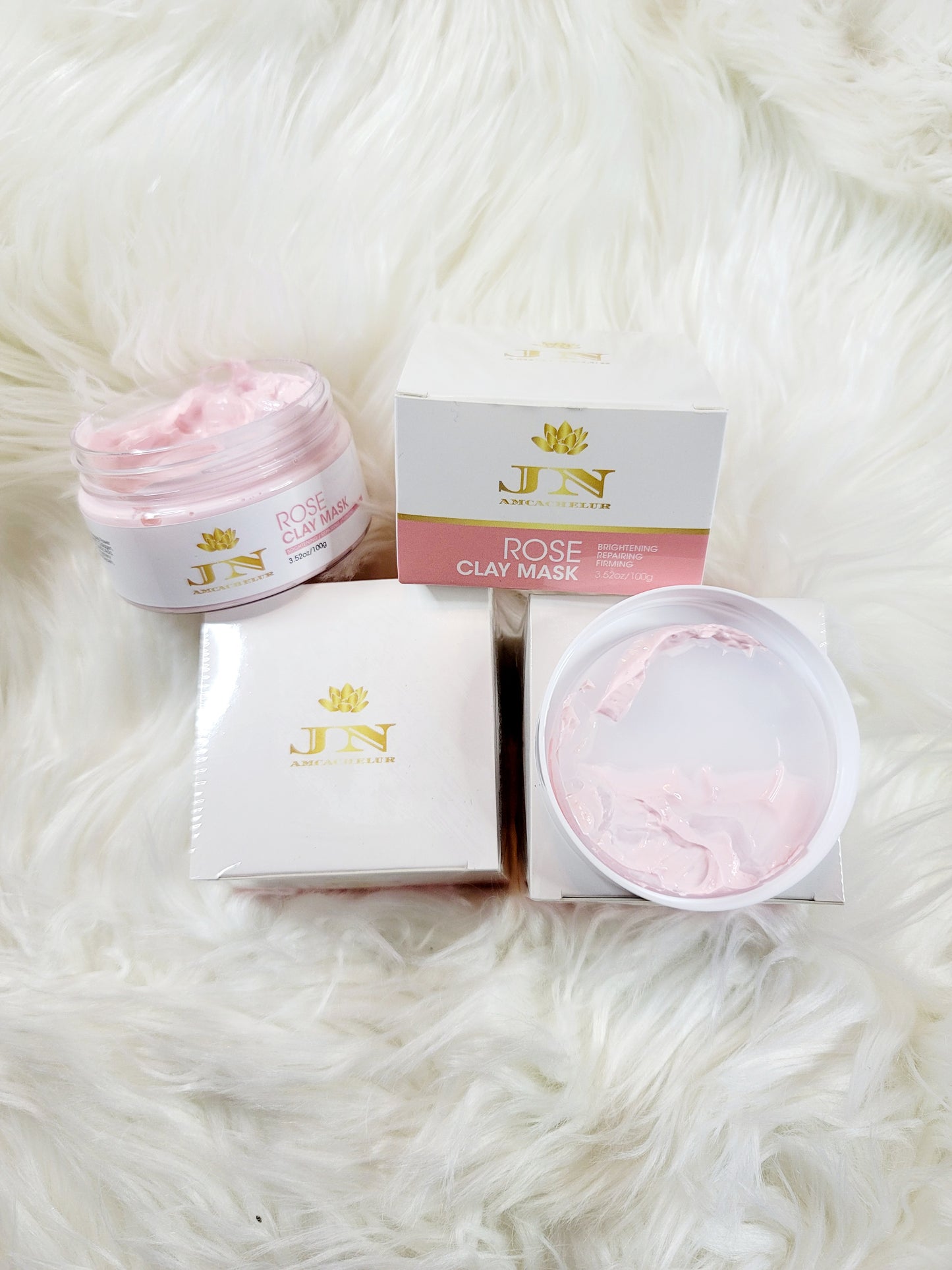 JNA Face Mask Rose Clay mask.