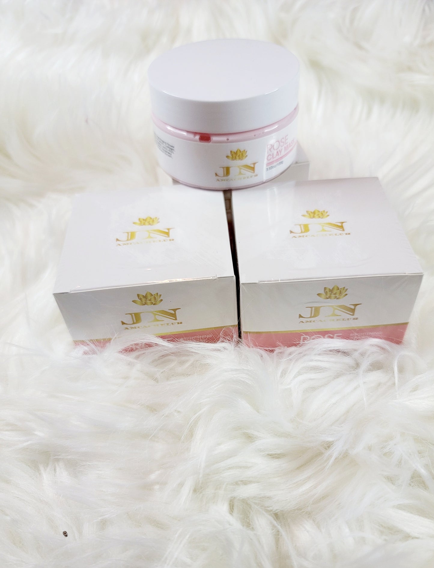 JNA Face Mask Rose Clay mask.