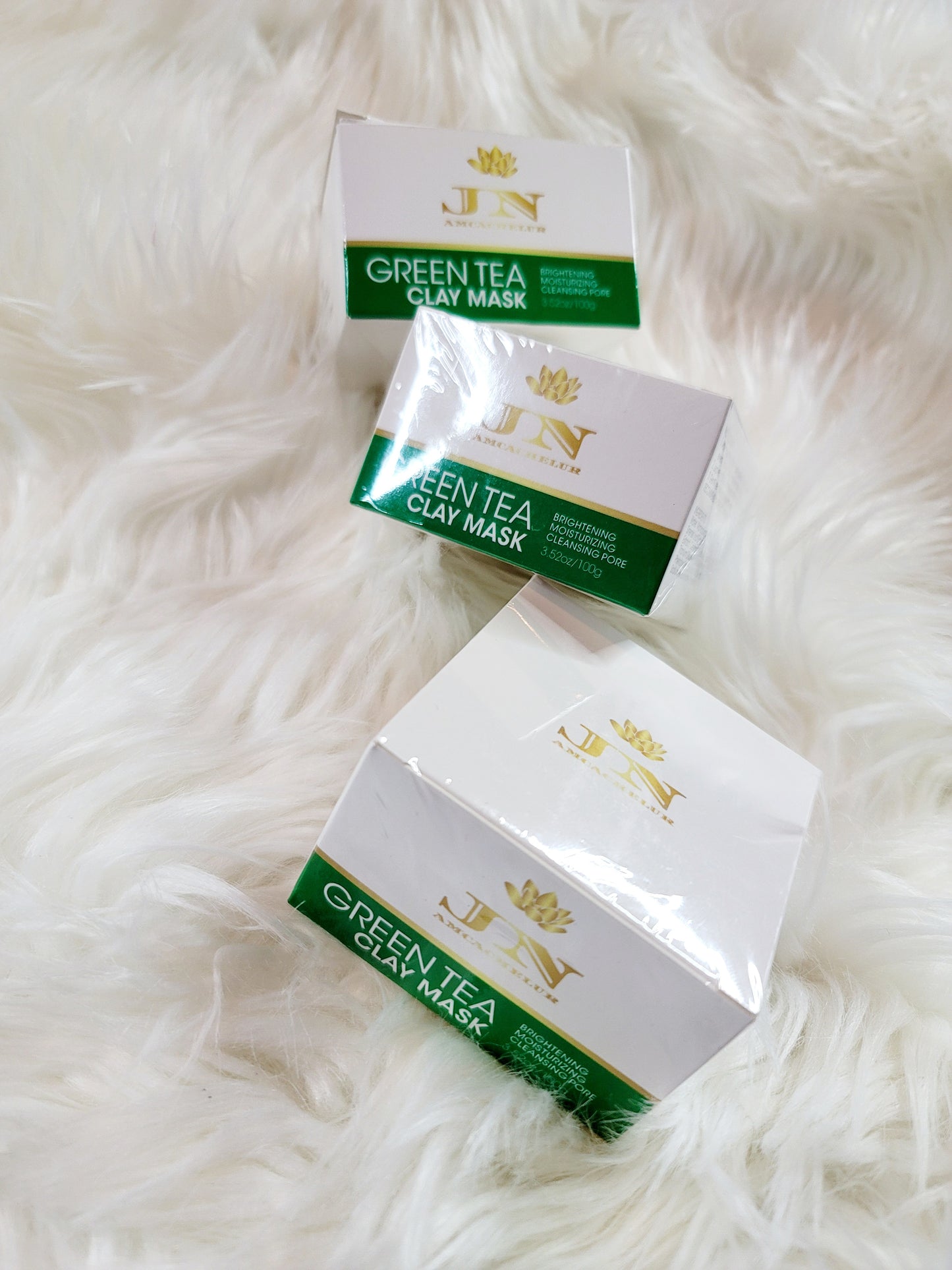 JNA face mask Green tea Clay mask.