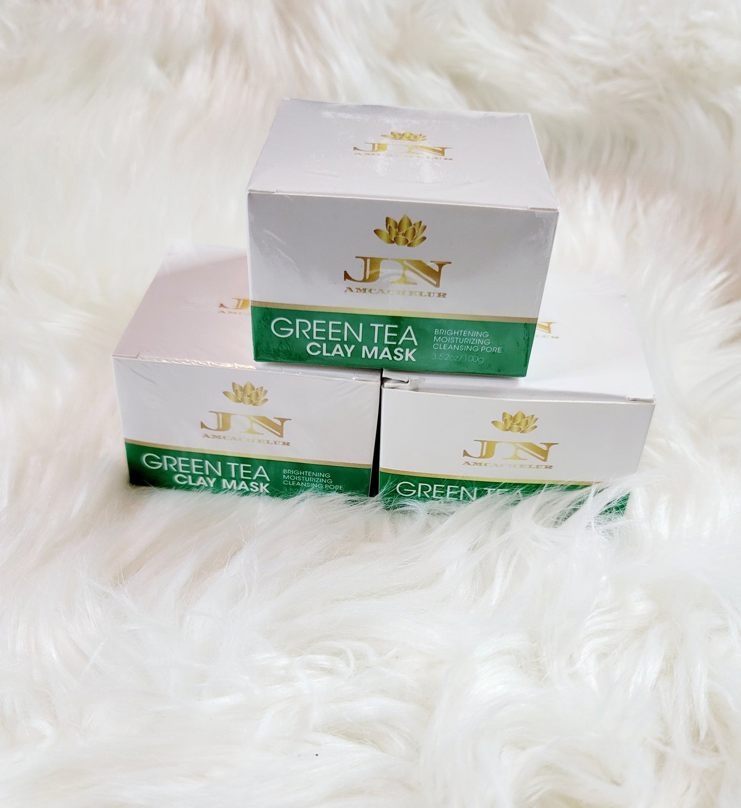 JNA face mask Green tea Clay mask.