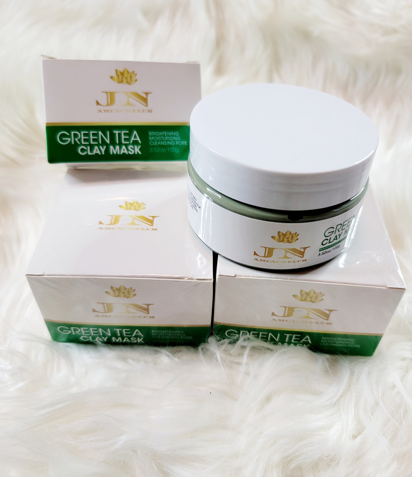 JNA face mask Green tea Clay mask.