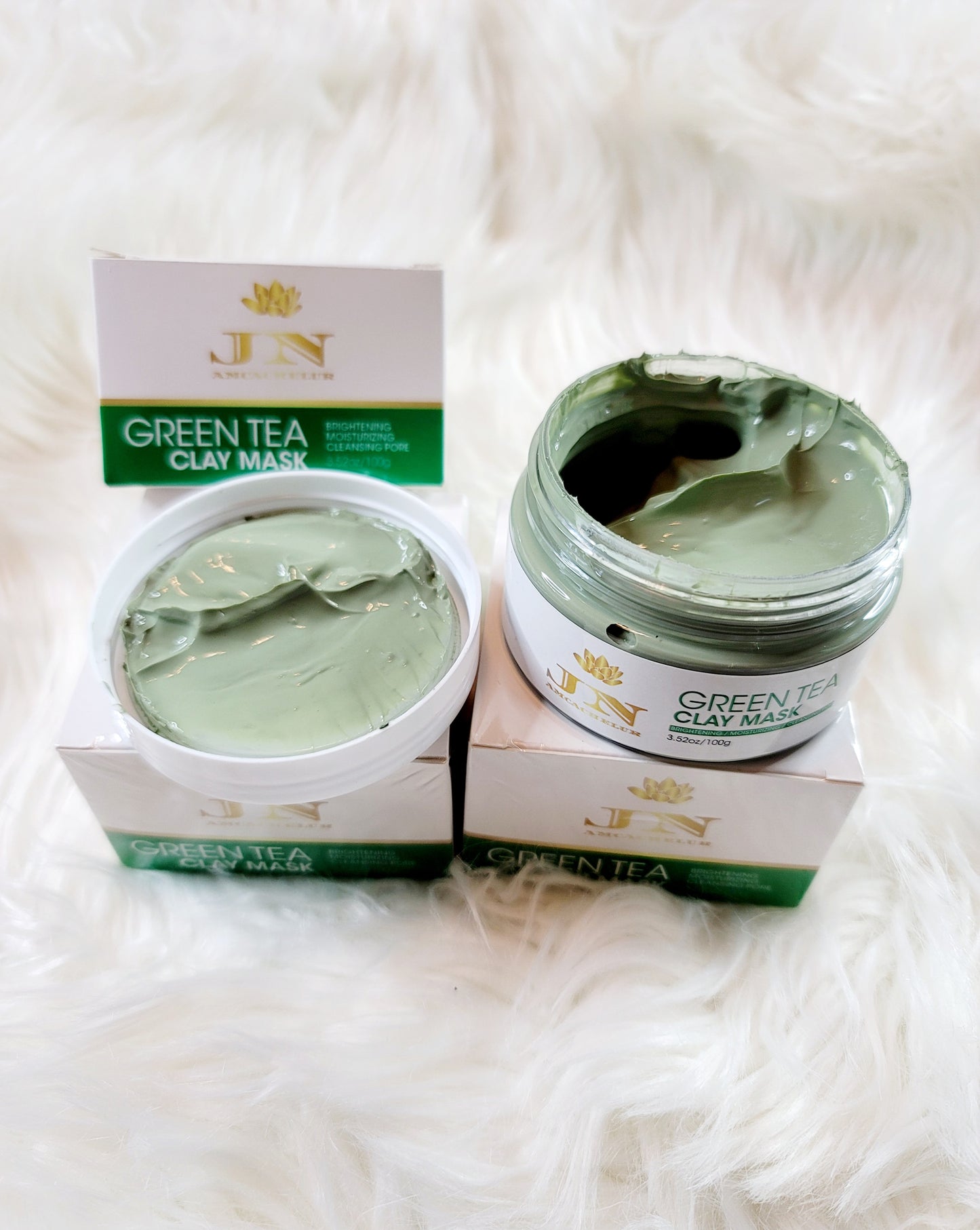 JNA face mask Green tea Clay mask.