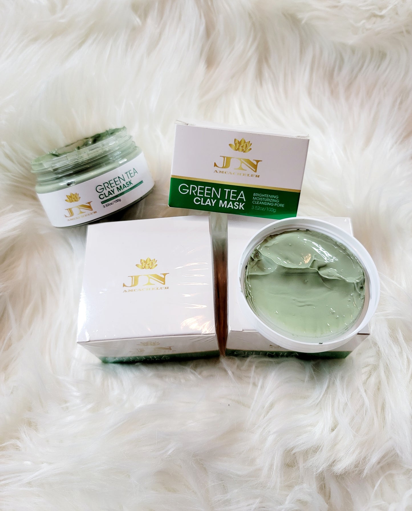 JNA face mask Green tea Clay mask.