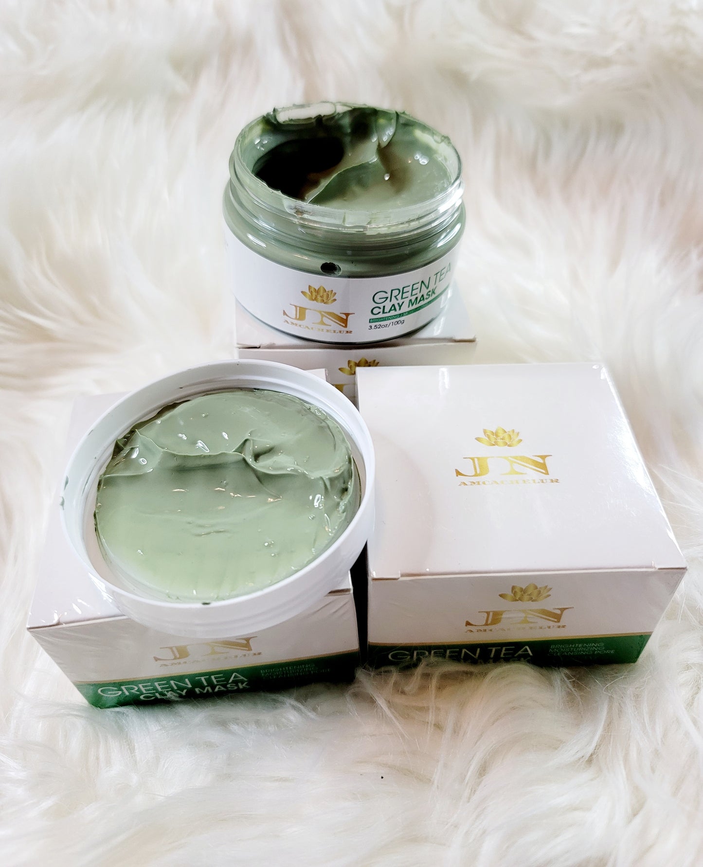 JNA face mask Green tea Clay mask.