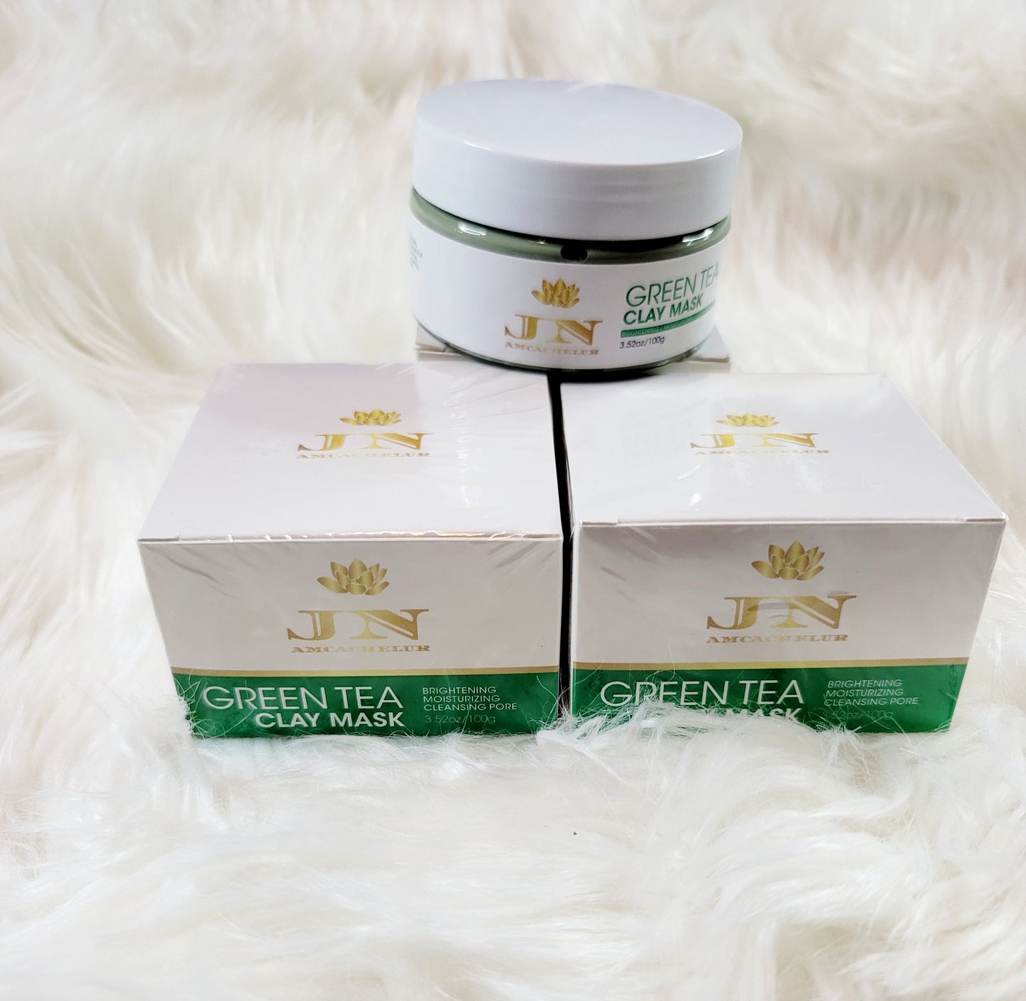 JNA face mask Green tea Clay mask.