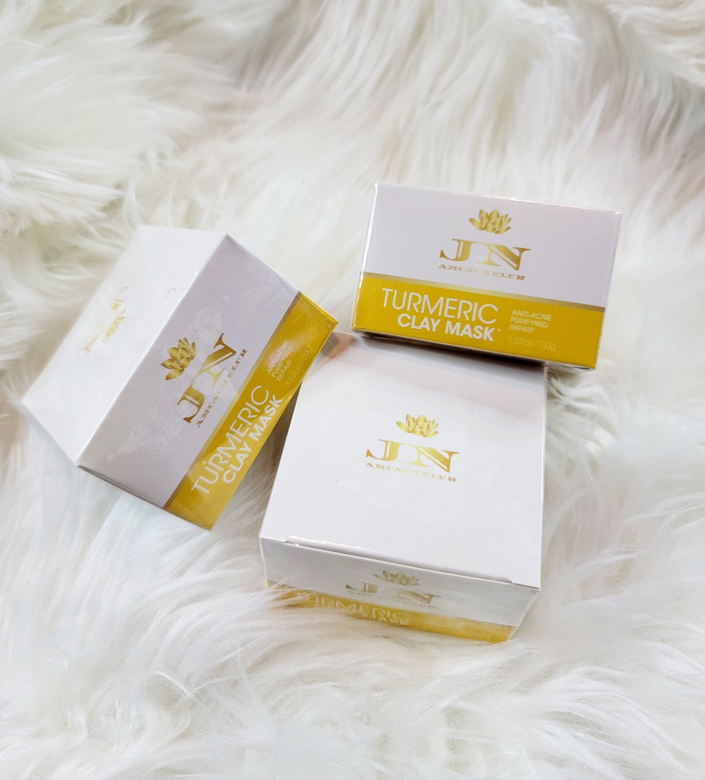 JNA turmeric clay mask for acne treatment