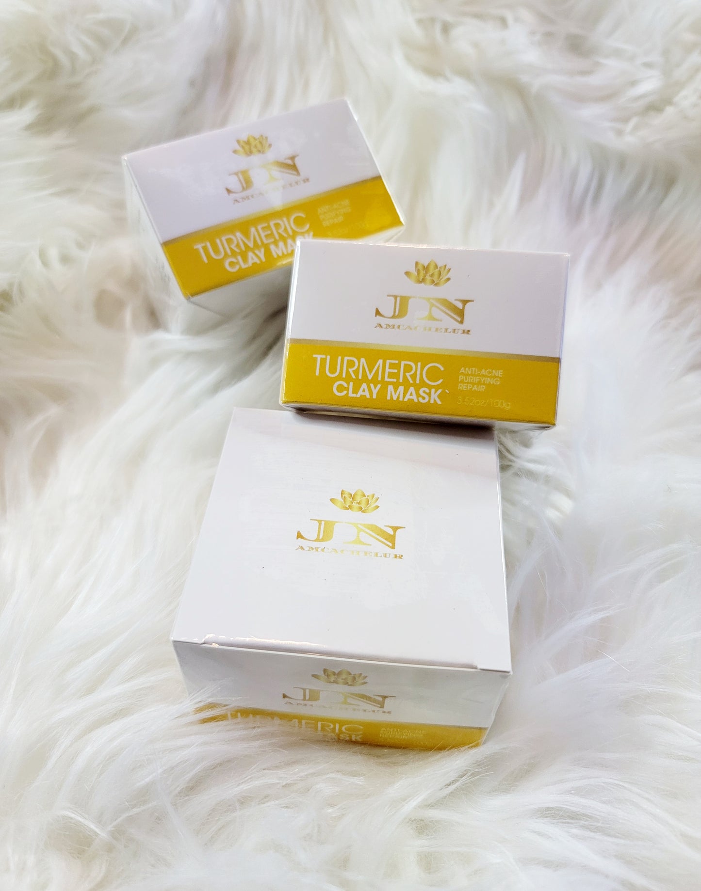 JNA turmeric clay mask for acne treatment