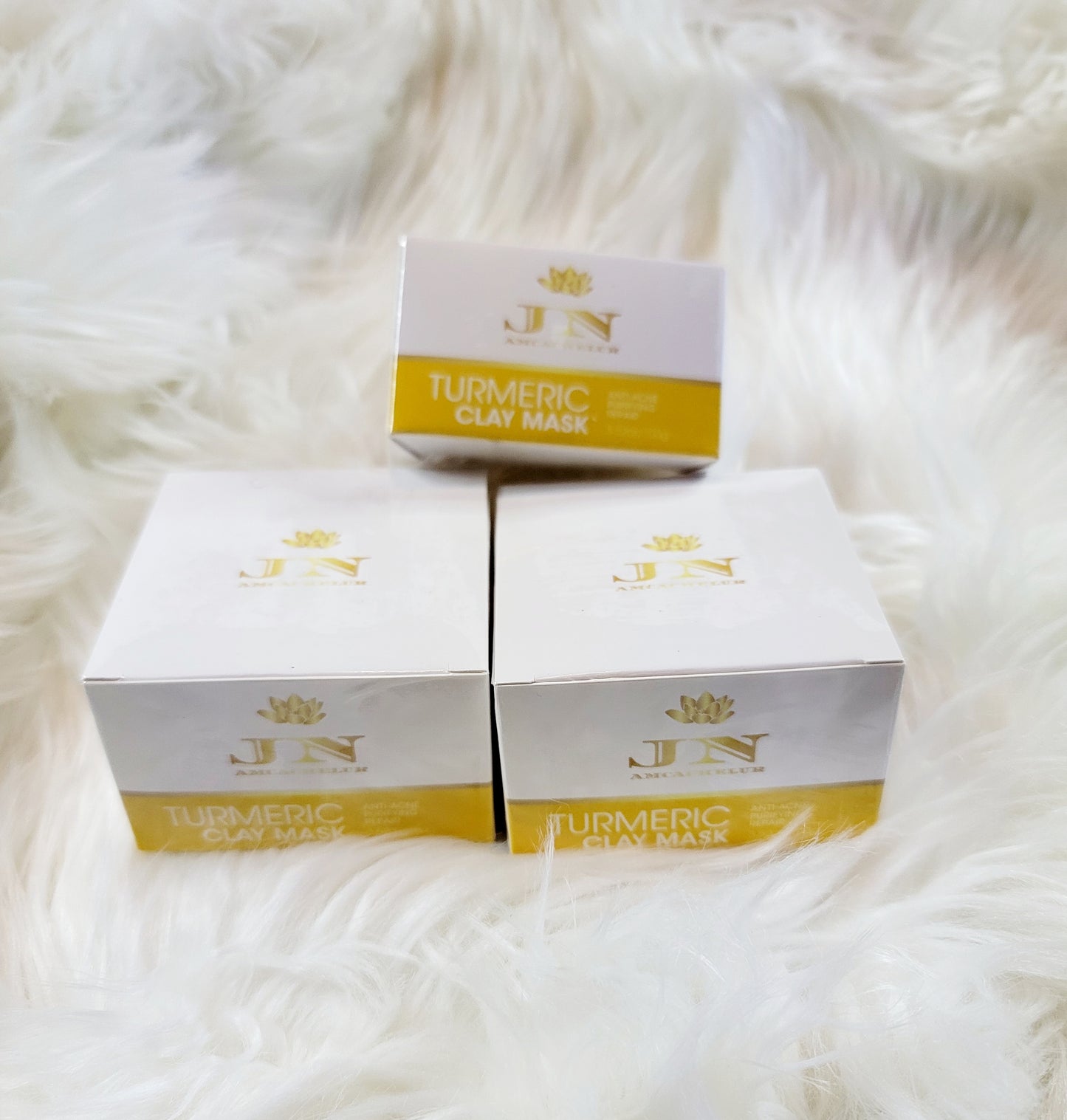 JNA turmeric clay mask for acne treatment