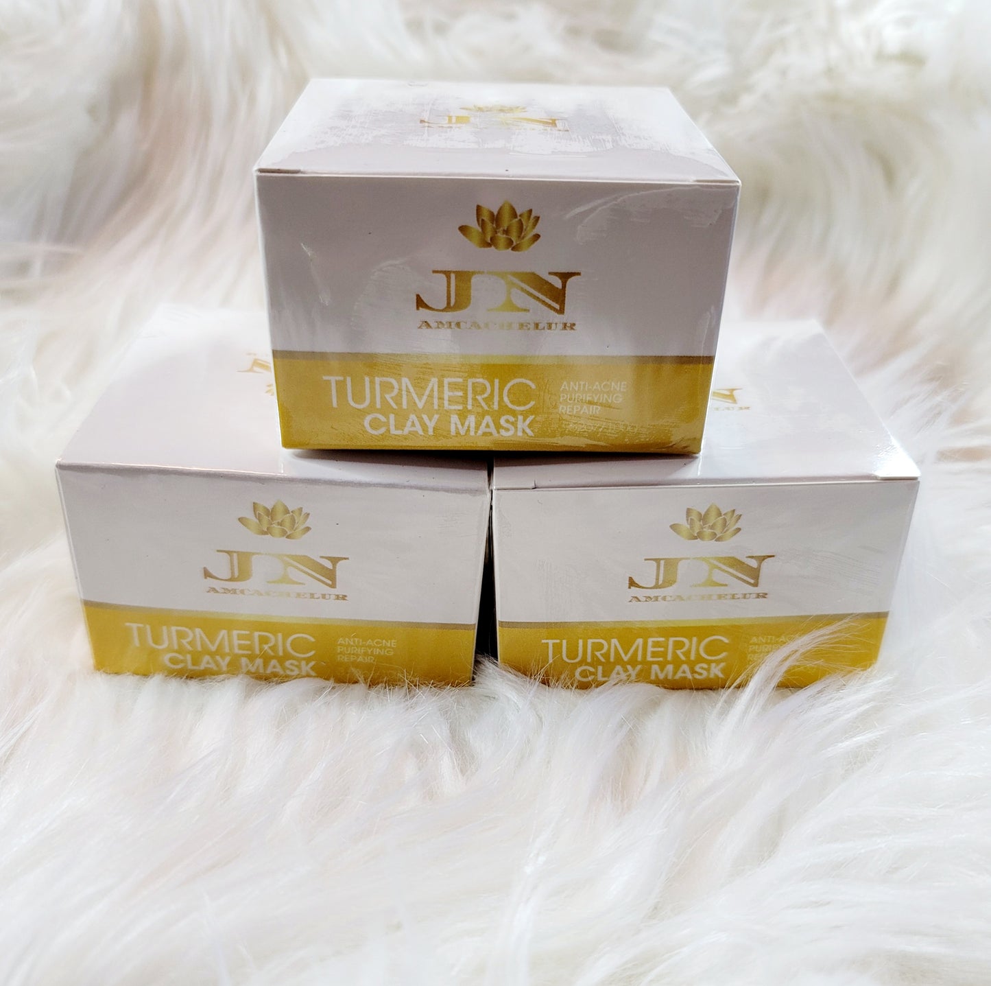 JNA turmeric clay mask for acne treatment