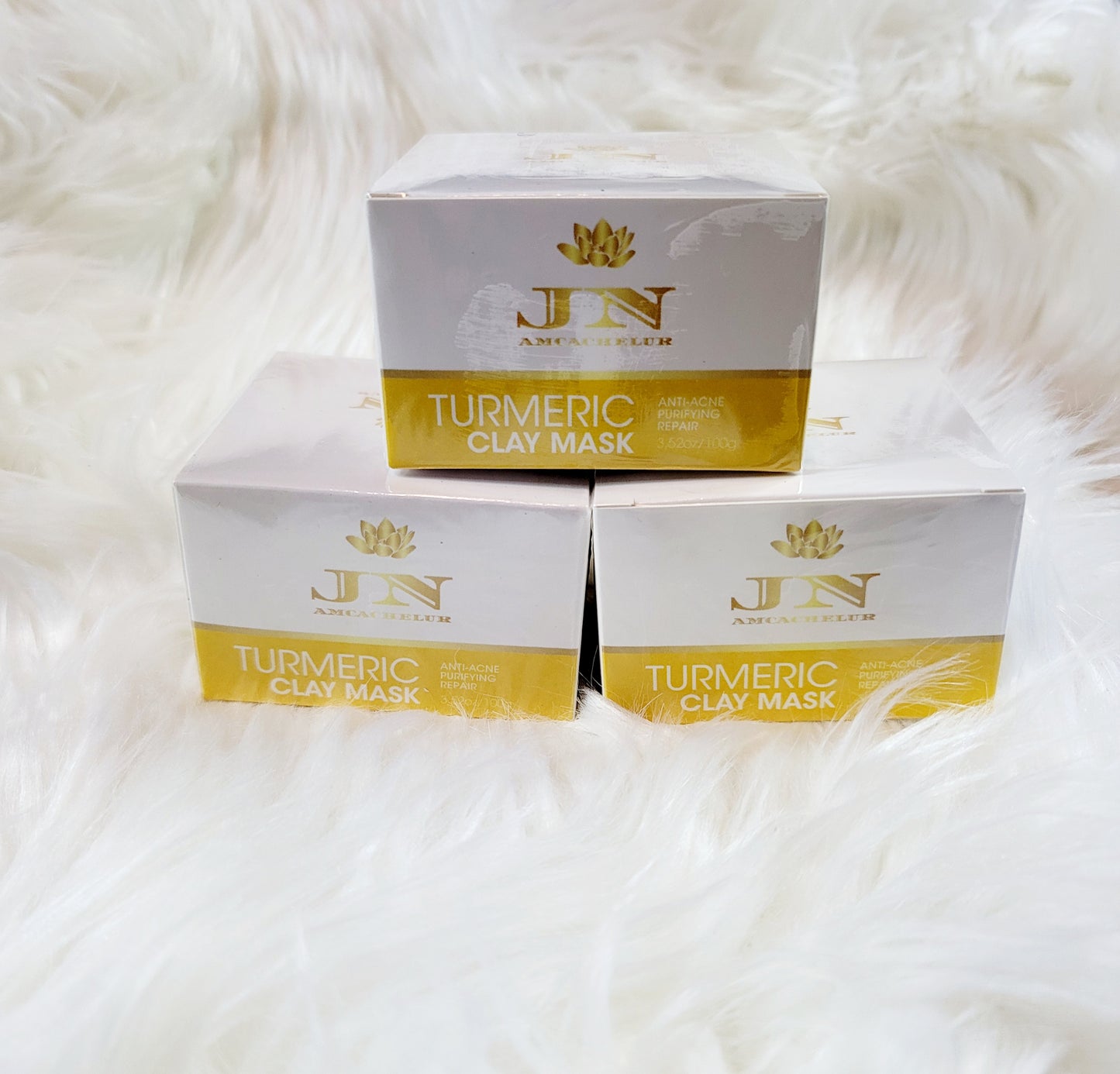 JNA turmeric clay mask for acne treatment