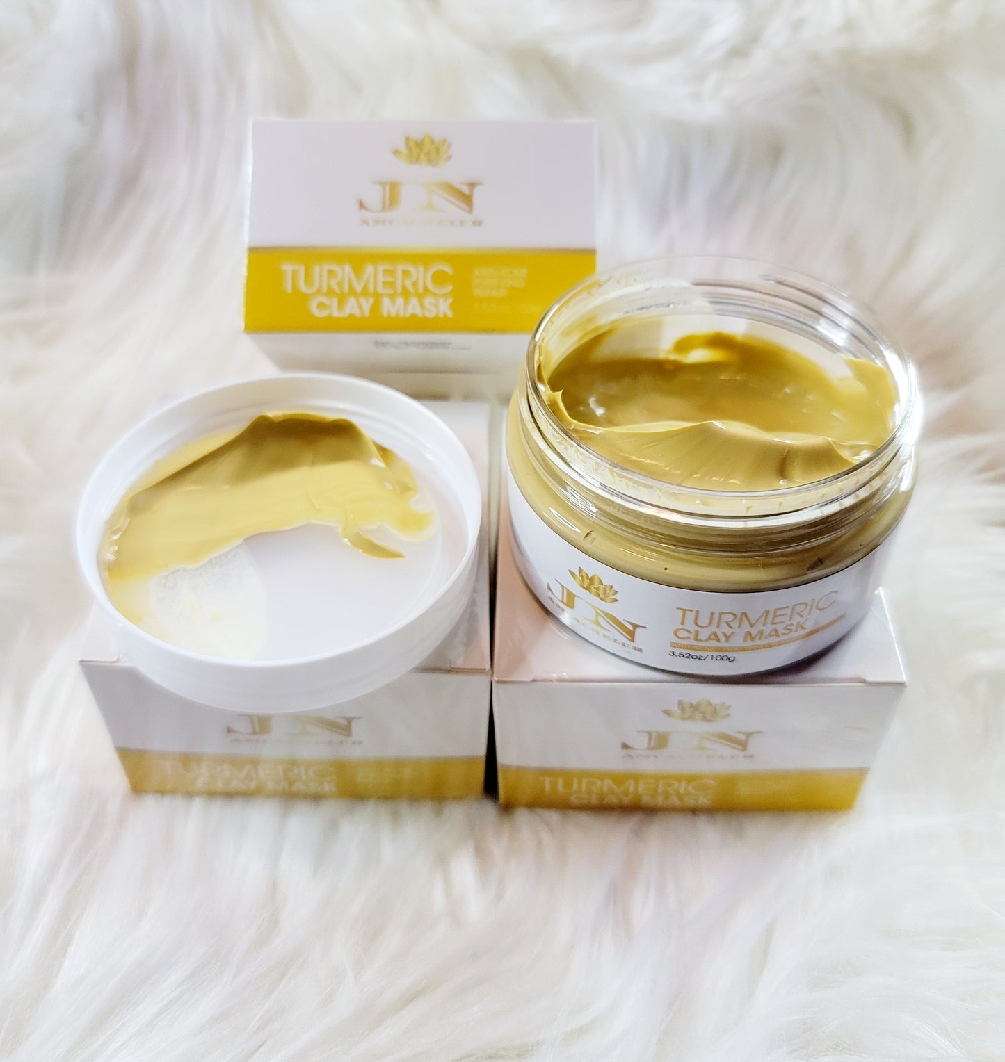 JNA turmeric clay mask for acne treatment