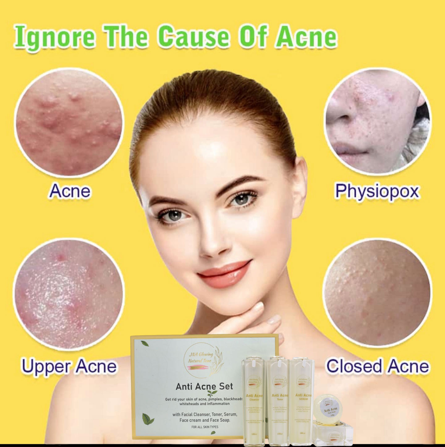 Jna Anti Acne Treatment sets
