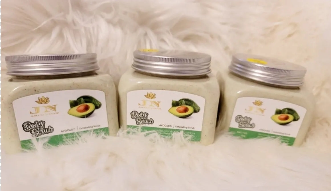 JNA body scrub avocado cream