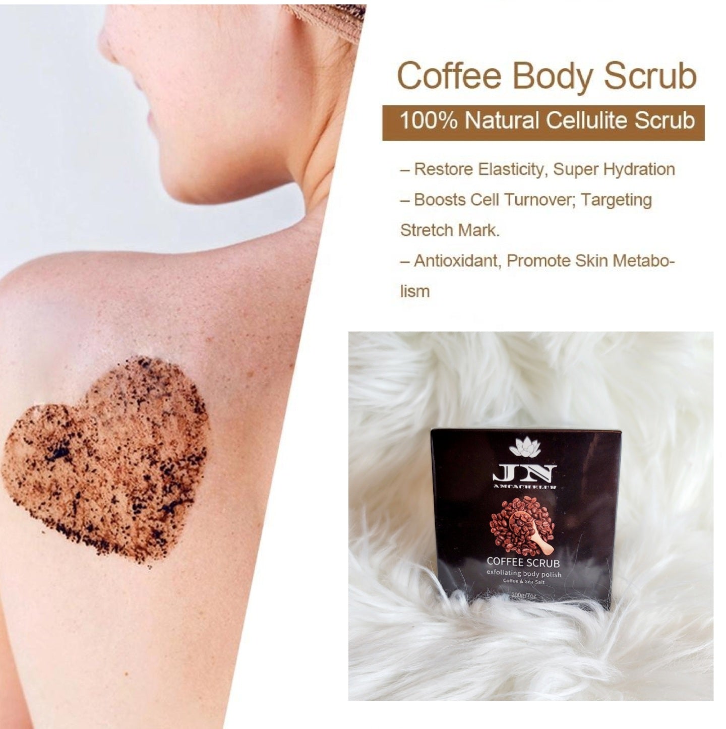 JNA Coffee body scrub.